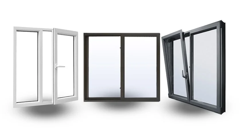 PVC-, Aluminium- und Holzfenster PVC-, Aluminium- und Holzfenster